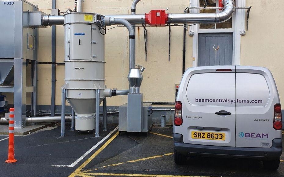 Localized Dust Extraction Centralised On-Tool Dust Extraction at ATU Connemara | BEAM