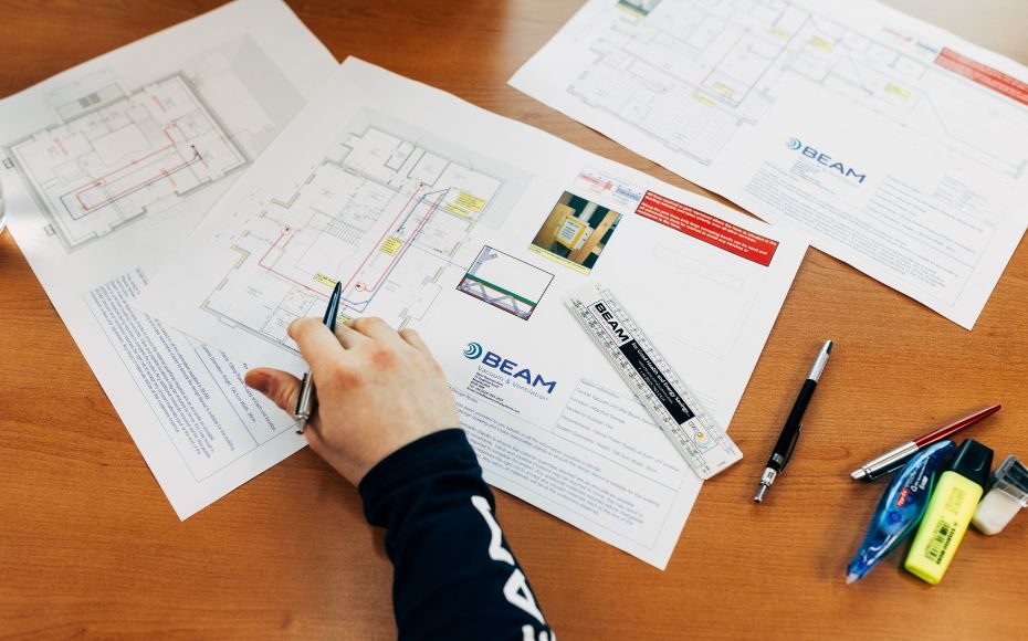 Planning stage of self build schedule