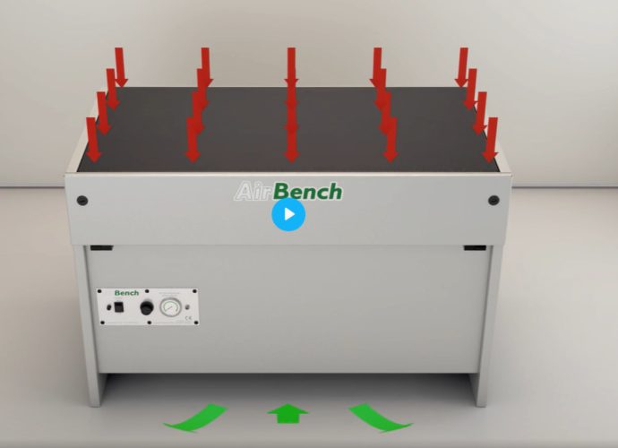 How an airbench downdraught extraction bench works